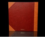 Self Adhesive Photo Album - Burgundy with Tan Spine / Tan Corners - Overall Page Size: 315 x 325mm, 12 1/4" x 12 3/4"